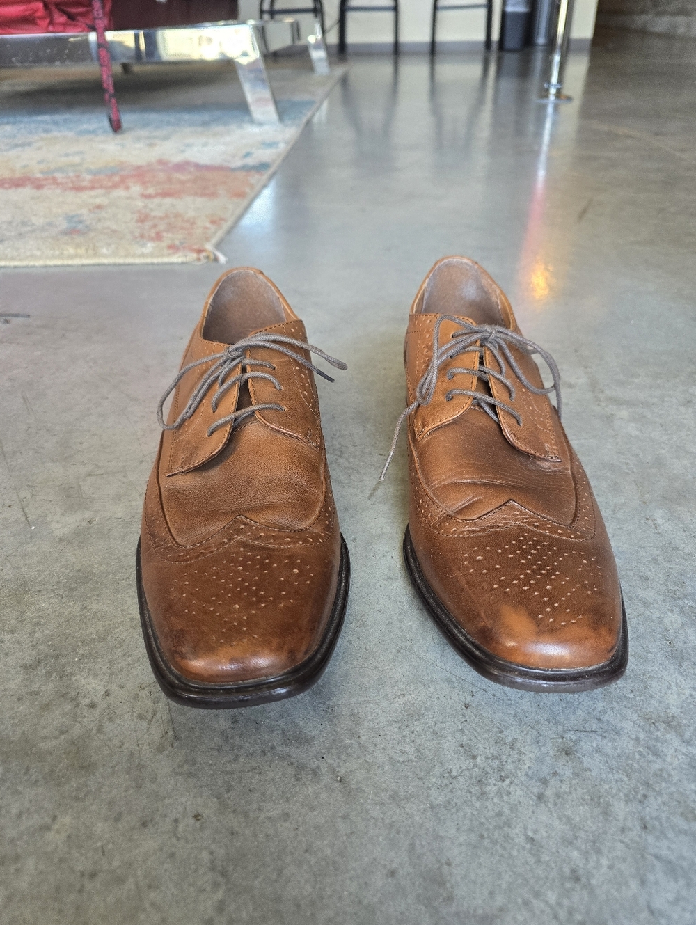 Mark Nason Men's Brown Dress Shoes Size 8